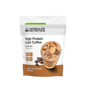 Home high protein iced coffee
